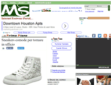 Tablet Screenshot of mondoshoes.com